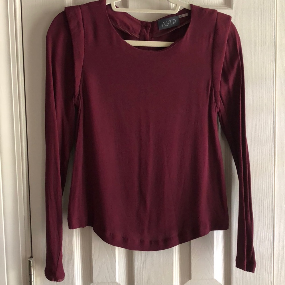 ASTR Burgundy Top